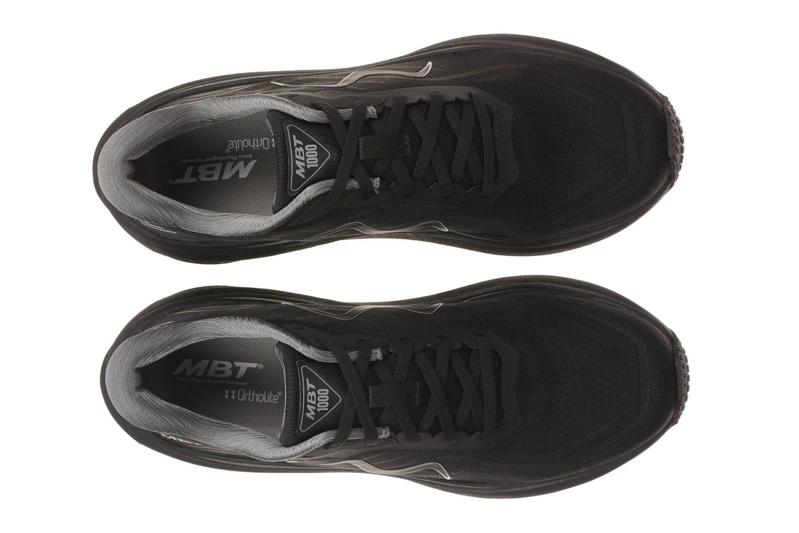 MBT-1000 LACE UP BLACK mujer